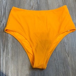 NEW AERIE HIGH WAIST BIKINI BOTTOMS